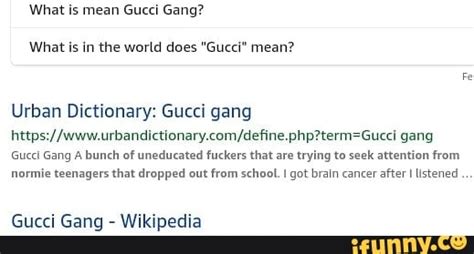 gucci sound|urban dictionary for gucci.